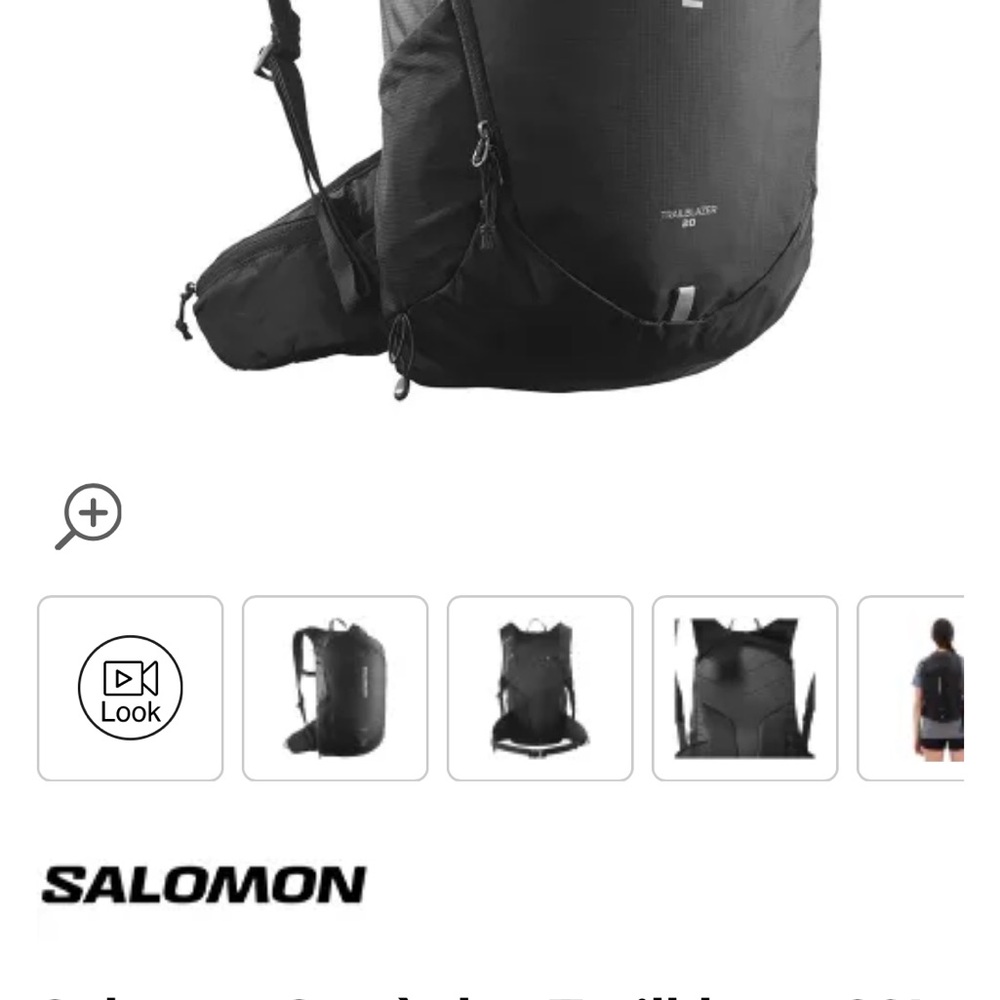 Salomon Black Men's Backpack